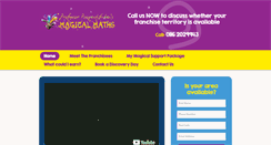 Desktop Screenshot of magicalmathsfranchise.com